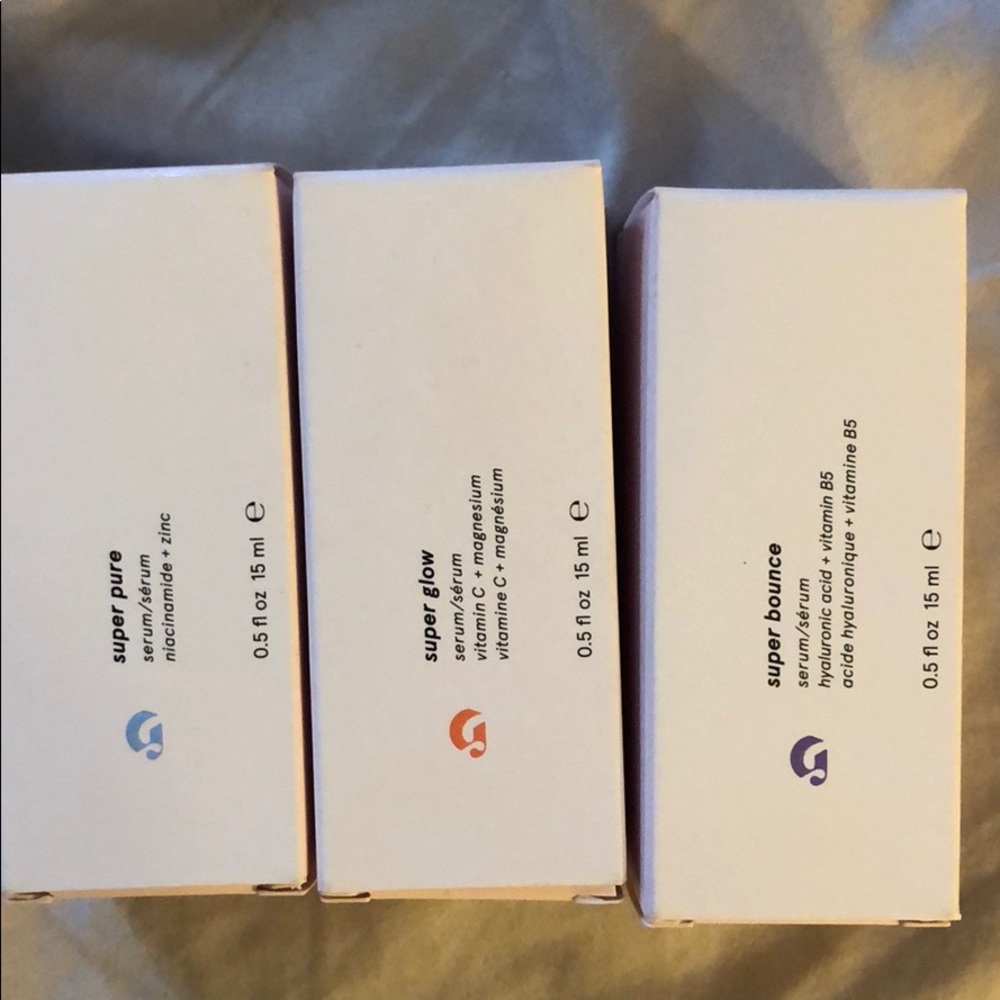 Glossier supers serum set - new in box!